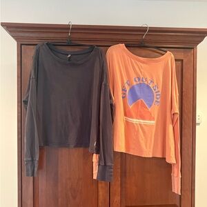 FP Movement by Free People Long Sleeve Tees / Large